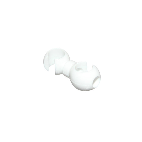 Attache Gaine Frein-Dérailleur P2R Blanc (Vendu Par 10Pcs)