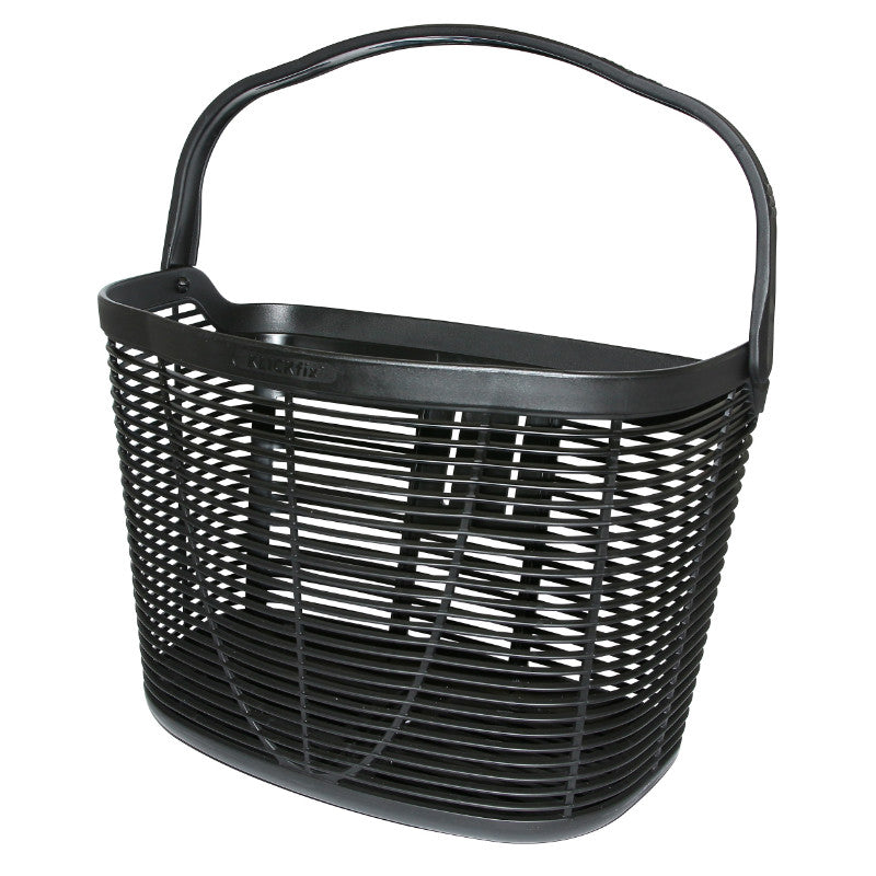 Panier Avant Plastique Klickfix Lamello 18L Noir (39X28X28 cm) - Vendu Sans Fixation