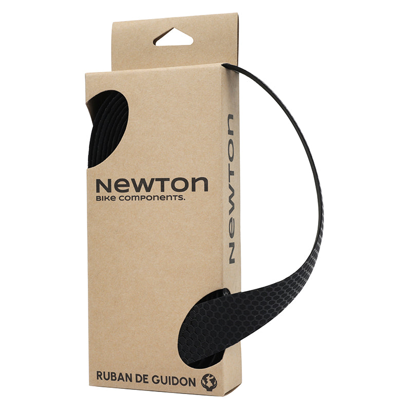 Ruban De Guidon - Cintre Newton Silicone Noir Avec Bouchons