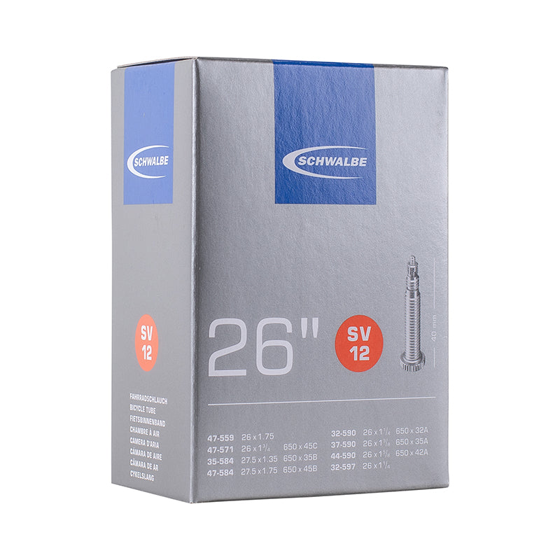 Chambre A Air Vélo 650 X 35B 32-45C Schwalbe Valve Presta Tout Alu (Valve 40Mn ) (Sv12)