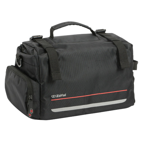 Sacoche Arrière Vélo Trunkbag Zefal Z Traveler 60 Sur Porte Bagage Universel 20L Polyester Waterproof Noir (32X18X22 cm)