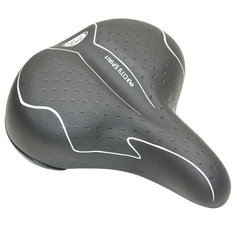 Selle Newton City Spirit Femme Gel Elastomere Relaxed Noir 245X208 mm