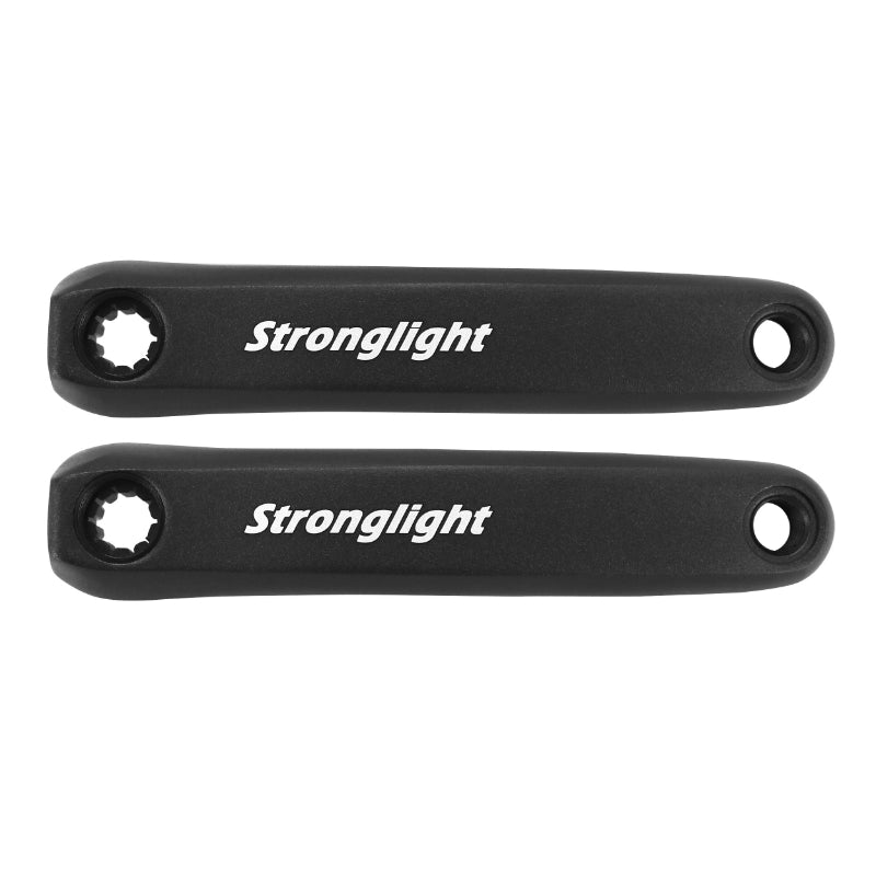 Manivelle Droite + Gauche Stronglight Magan3B 170 mm Noir Pour Moteur Central Pour Bosch Mini Isis 3Ème Generation (Deport 10 mm) (Diam Cannelures 18 mm)