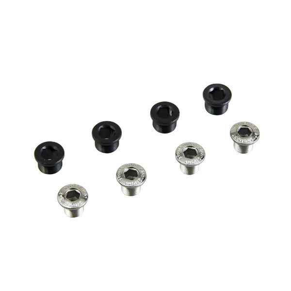 Intravis Pédalier Stronglight VTT Double Alu-Acier Pour Sram X0-Xx-X7-X9 (Jeu De 4) - Vis Et Cheminee