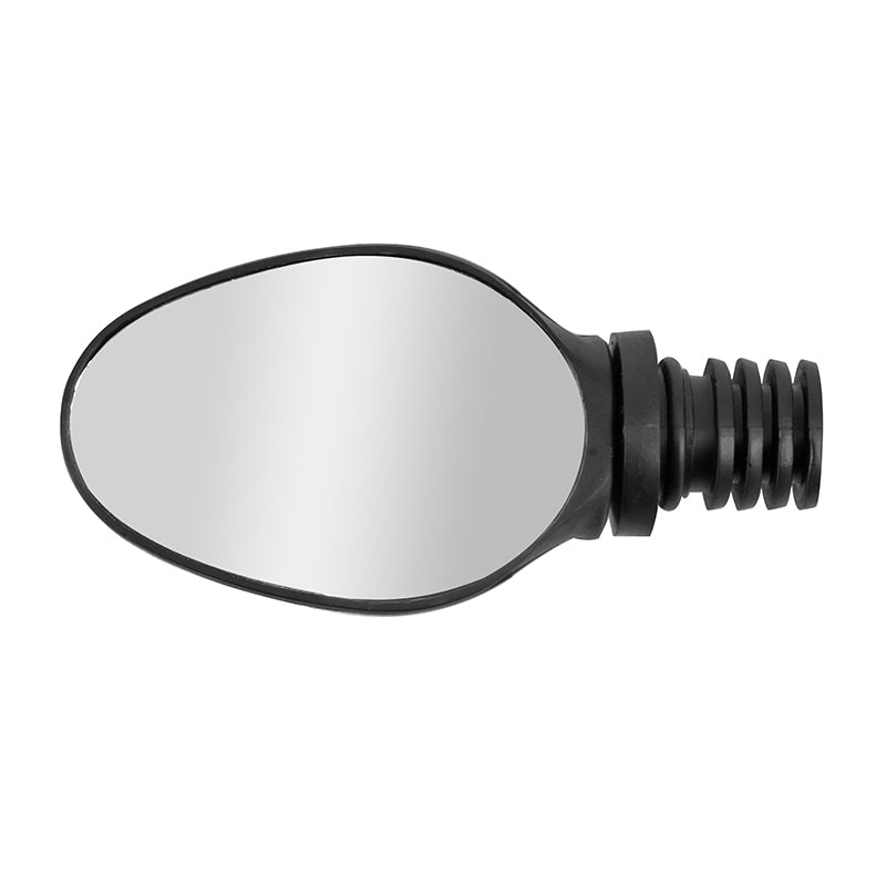 Rétroviseur Vélo Gauche Ou Droit Newton Ovalise Réglable Fixation Extremite Cintre Route-VTT (Miroir 5X8 cm)