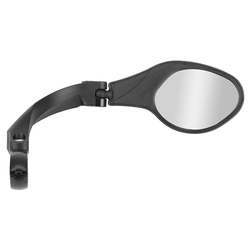 Rétroviseur Vélo Droit P2R Oval Fixation Sur Cintre Pour VAE (Miroir 8,5X6 cm)
