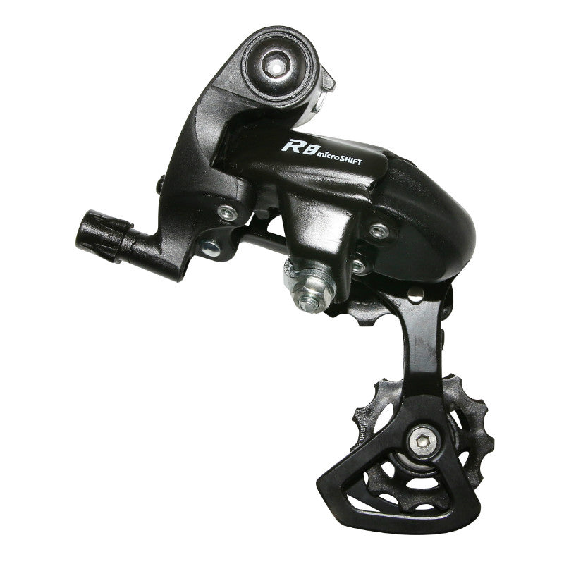 Dérailleur Route Arrière Microshift 7-8V. Chape Courte A Vis (Compatible Shimano)
