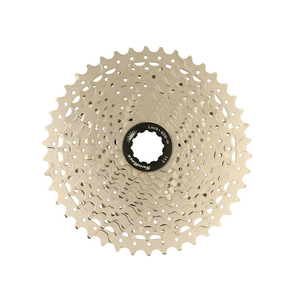 Cassette 11V. Sunrace Ms8 11-42 VTT Pour Shimano Metallic Argent (Livre En Boite) (11-13-15-17-19-21-24-28-32-36-42) (2