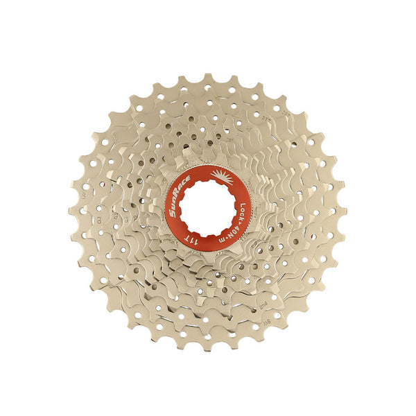 Cassette 11V. Sunrace Rx1 11-32 Route - Gravel Pour Shimano (Niveau 105) Metallic Argent (Livre En Boite) (11-12-13-14-1