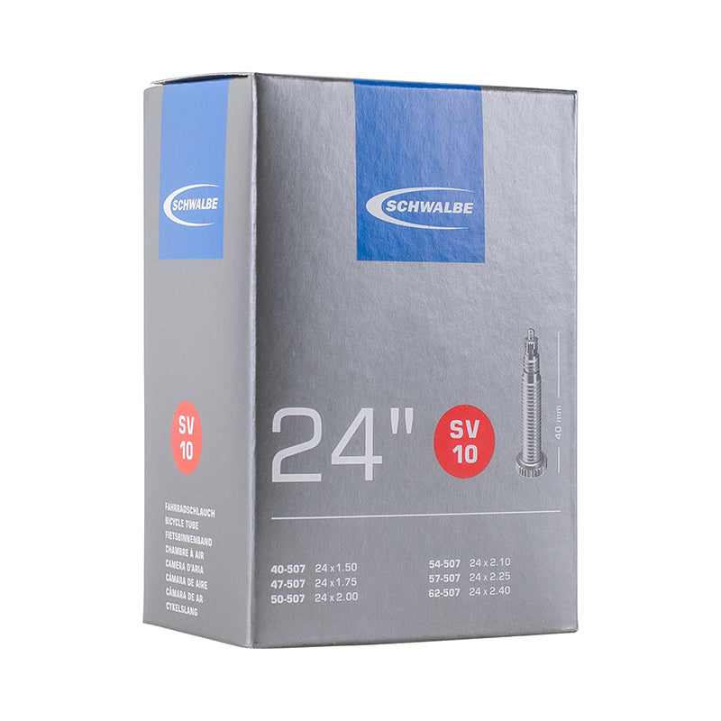 Chambre A Air Vélo 24 X 1.50-2.35 Schwalbe Valve Presta (Sv10)
