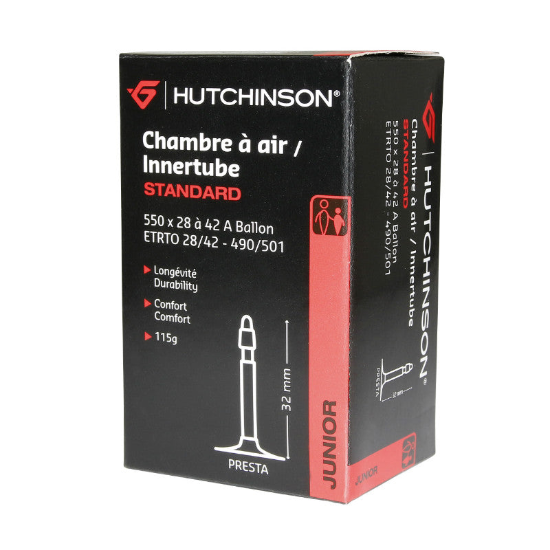 Chambre A Air Vélo 550 X 28-42A Hutchinson Valve Presta 32 mm 115G