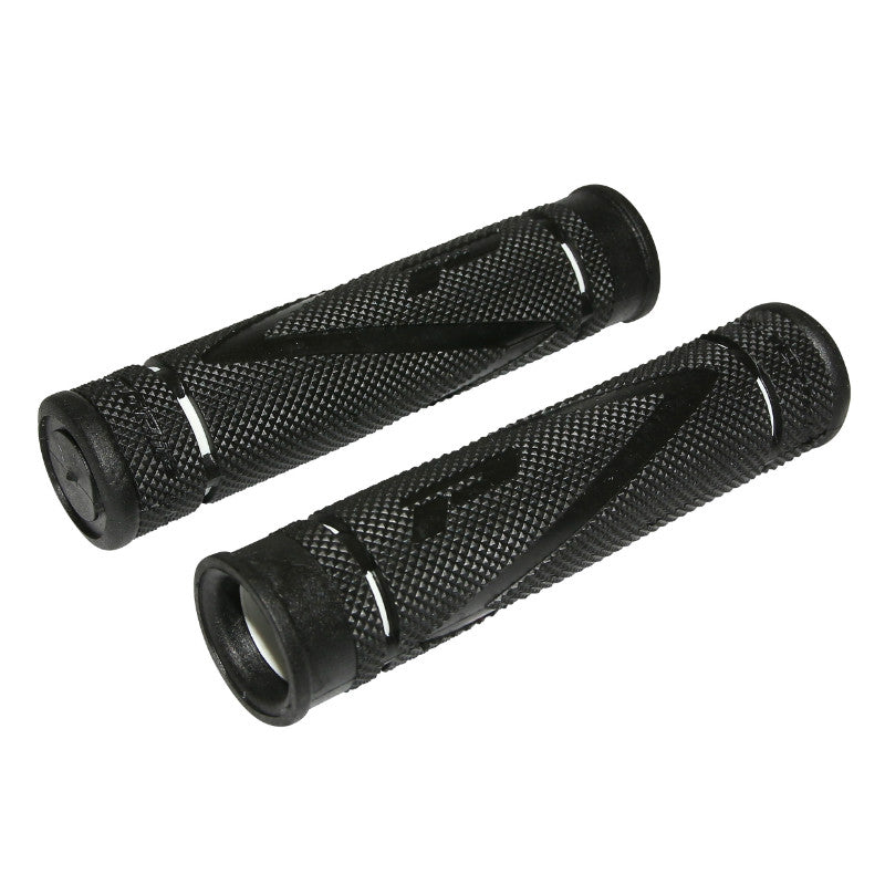 Poignée VTT Progrip 838 Double Densite Noir-Blanc Ø22 mm L122 mm (Paire)