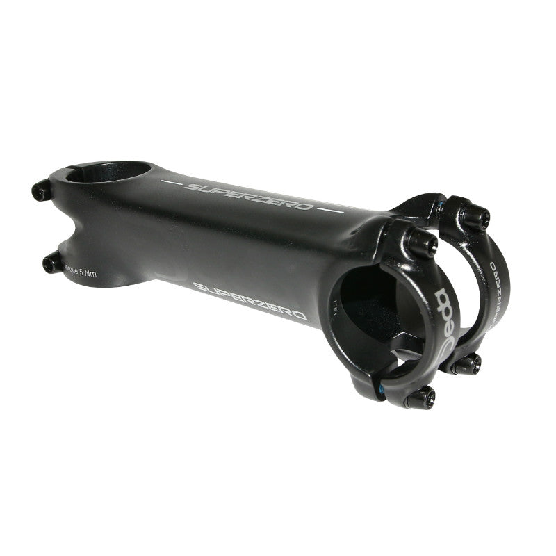 Potence Route Deda Superzero Noir Angle -8° 31,8 L120 mm 135G.