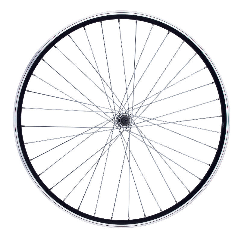 Roue VTT Patin Blocage 27.5" Alu Arrière Noir Double Paroi Moyeu 36 Rayons Alu Roue Libre 8-7-6V