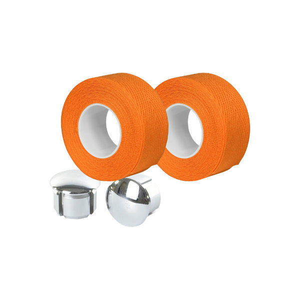 Ruban De Guidon - Cintre Velox Tressostar 90 Coton Orange 20 mm X 2,80M (Vendu Au Blister De 2) -Guidoline-