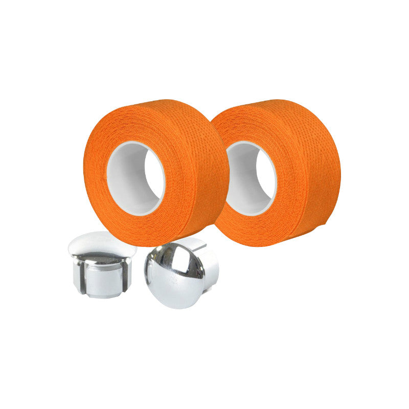 Ruban De Guidon - Cintre Velox Tressostar 90 Coton Orange 20 mm X 2,80M (Vendu Au Blister De 2) -Guidoline-