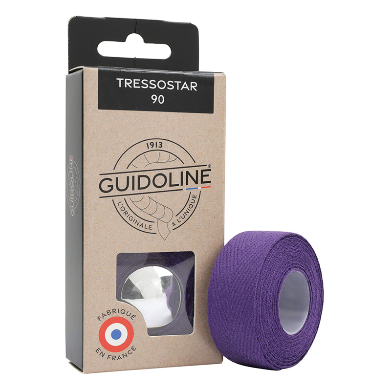 Ruban De Guidon - Cintre Velox Tressostar 90 Coton Violet 20 mm X 2,80M (Vendu Au Blister De 2) -Guidoline-