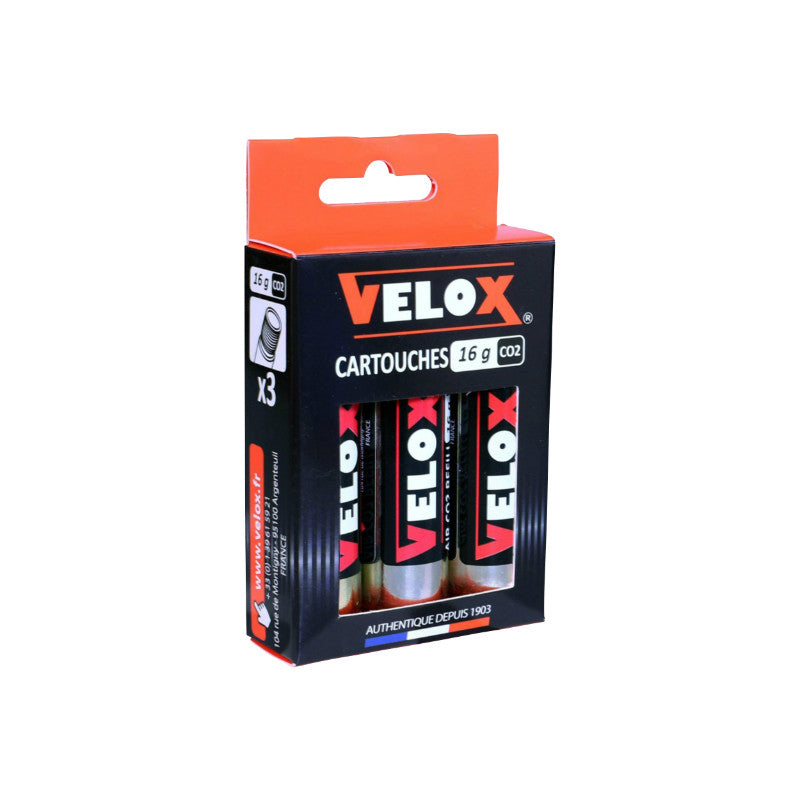 Cartouche CO2 Filete Velox 16G (Au Blister De 3)