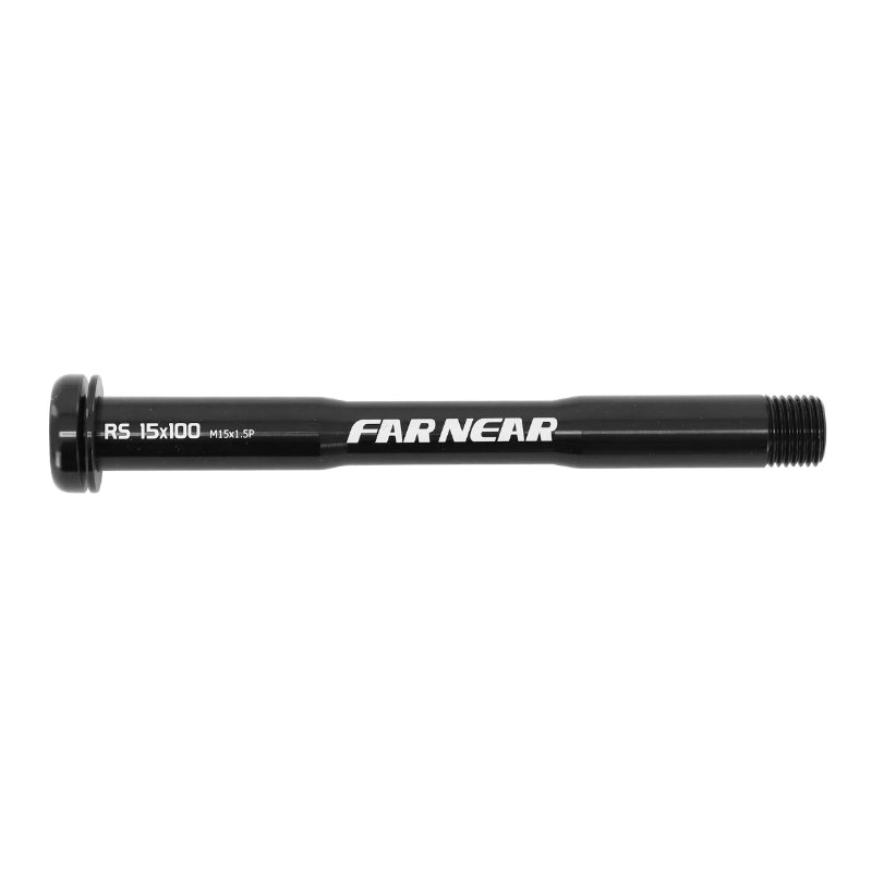 Axe Traversant - Blocage Roue Avant Switch Filetage M15 X 1.5 mm Pour Rockshox 15 X 100 Noir (146 mm Hors Butee Dont Filetage 10 mm)
