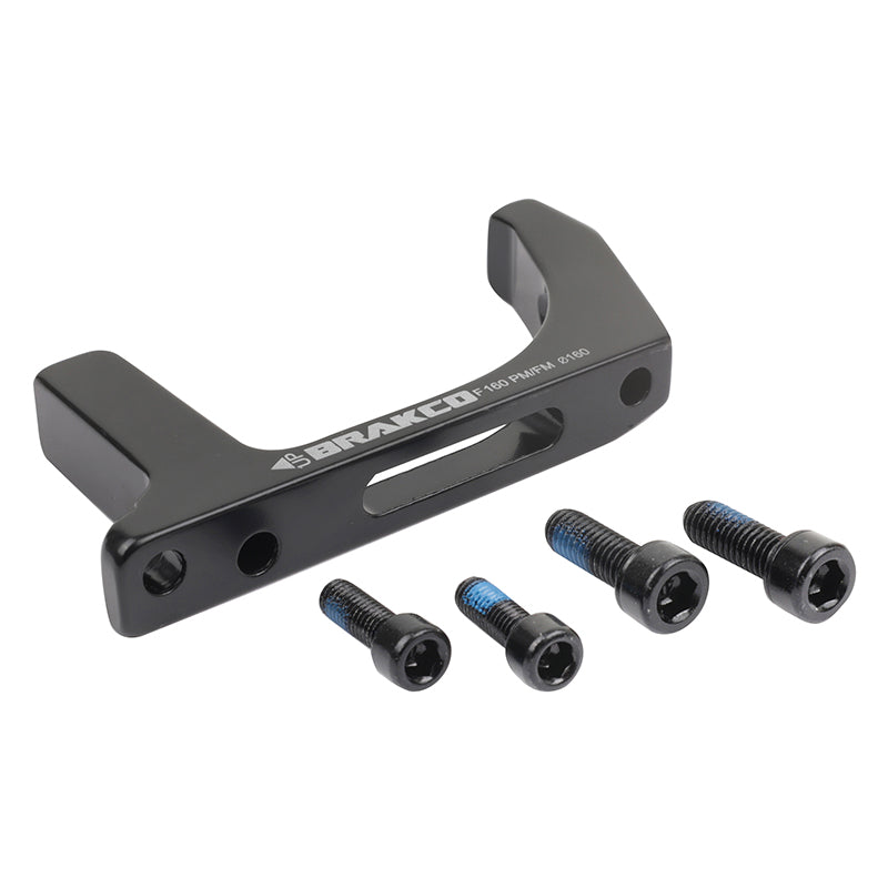 Adaptateur Frein A Disque Route Avant Brakco Disque 160 mm Étrier Post-Mount Sur Fourche Flatmount