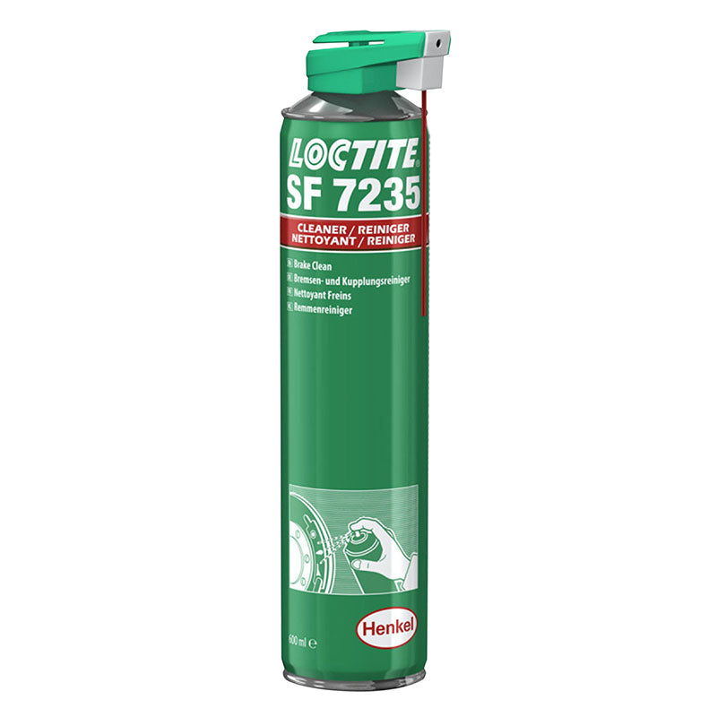 Nettoyant Frein Loctite Sf 7235 (Aerosol 600 Ml) Enleve Poussiere-Goudron-Huile-Graisse Qualite Premium (Haut De Gamme)