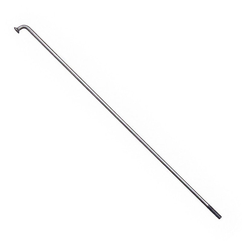 Rayon Zingue Tête Coudée 2 mm L145 mm Sans Écrou (Vendu A L'Unite)