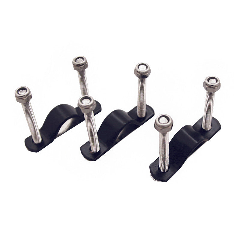 Fixation Caisse-Panier Osier Arrière Basil (Kit De 3)