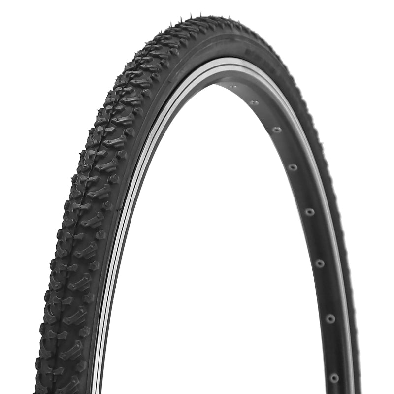 Pneu VTC Cross 700 X 35 Newton Crampon Protectivelayer Renfort Anti-Crevaison 2.5 mm Noir Tr (35-622) Compatible VAE