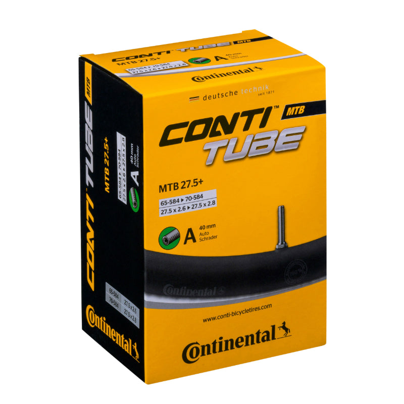Chambre A Air Vélo 27.5 X 2.60-2.80 Continental Valve Standard 42 mm