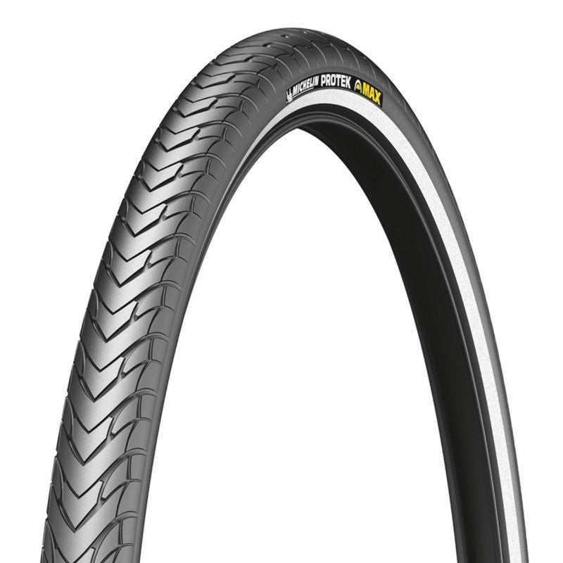 Pneu City 20 X 1.50 Michelin Protek Max Renfort 5 mm Noir Tr (37-406) Usage Intensif Flanc Reflex Compatible VAE (Offre