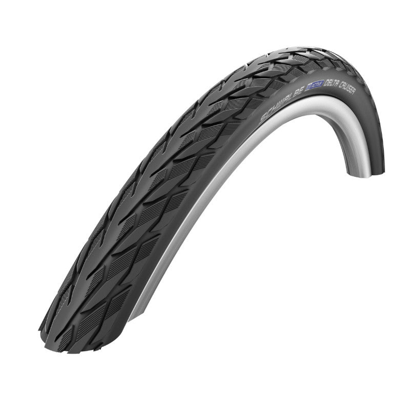 Pneu VTC Urbain 700 X 32 Schwalbe Delta Cruiser Plus Noir Tr (32-622) Renfort Flanc Reflex