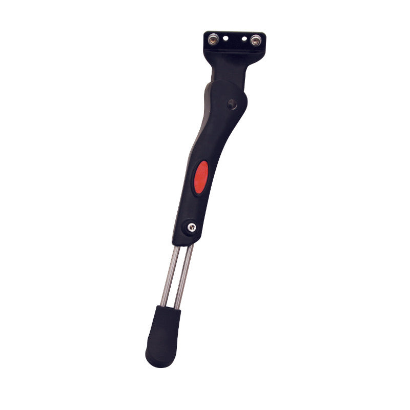 Béquille Vélo Laterale Arrière P2R 24-29'' Réglable Fixation 2 Vis Sur Base Pied Large (Entraxe 18-40 mm) (Compatible Le