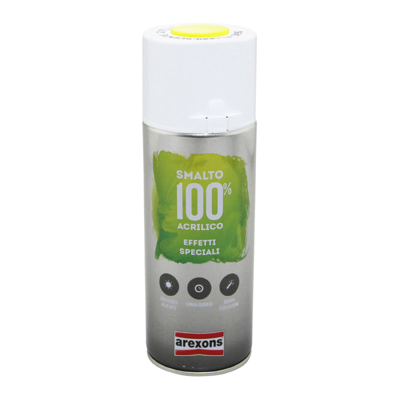 Bombe De Peinture Arexons Acrylique 100 Fluo Jaune Aerosol 400 Ml (3685)