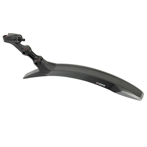 Garde Boue VTT AR 27.5"-29" Zefal Deflector Rm90+ Résine Noir Pour Pneu Moins De 3.0" Double Articulation Diam. 25-32 mm