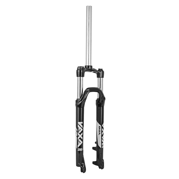Fourche VTT 27.5 " Zoom Vaxa 28 Noir Réglable-Blocable Deb. 100 mm Pivot Lisse 295 mm 1''1-8-28,6 Extérieur Compatible D