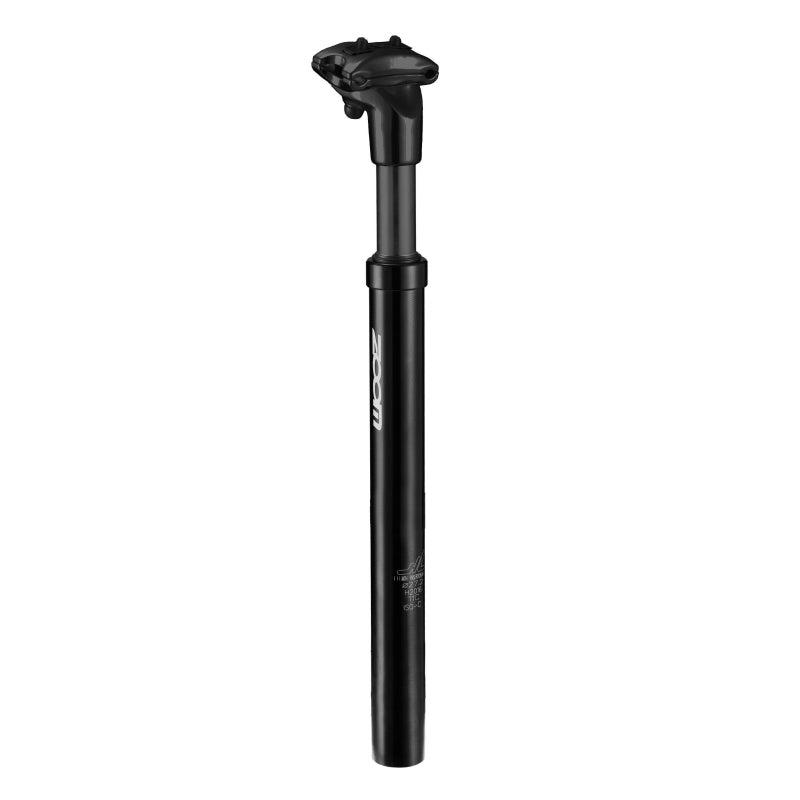 Tige De Selle VTT Suspension Zoom Alu Noir Diam. 27,2 L350 mm Débattement 40 mm