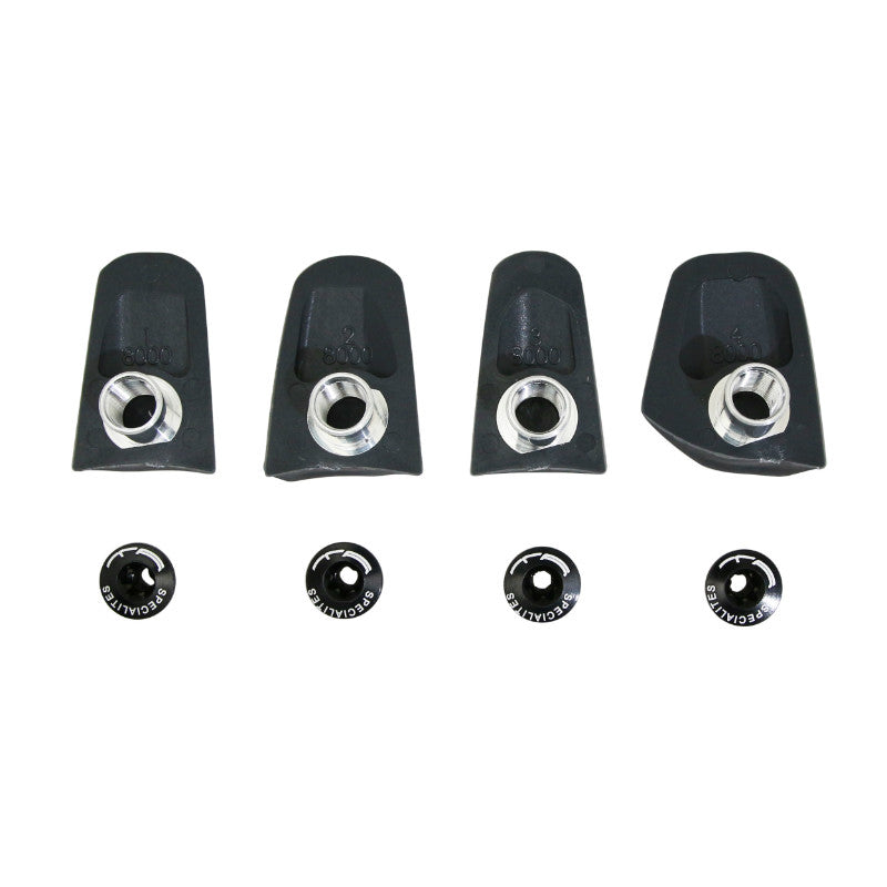 Intravis - Capot Pédalier Ta Compatible Ultegra R8000 Noir Pour Plateau X110 (Jeu De 4) - Vis Et Cheminee