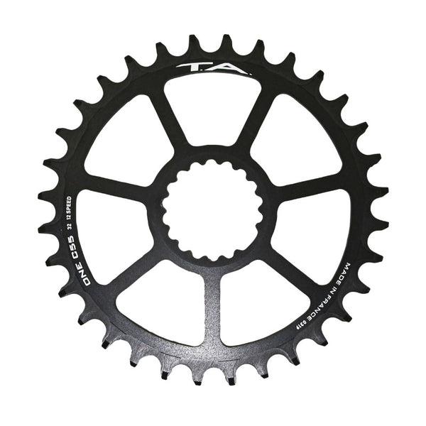 Plateau VTT Direct Mount Pour Cannondale Ai Ta One C55 32 dents Compatible Fsa Ta 10-11-12V. Noir (Deport 6 mm)