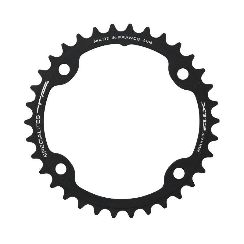 Plateau Route 4 branches Ø 145 Pour Campagnolo Ta 46 dents Extérieur Record-Super Record-Chorus-Potenza Gris 11V.