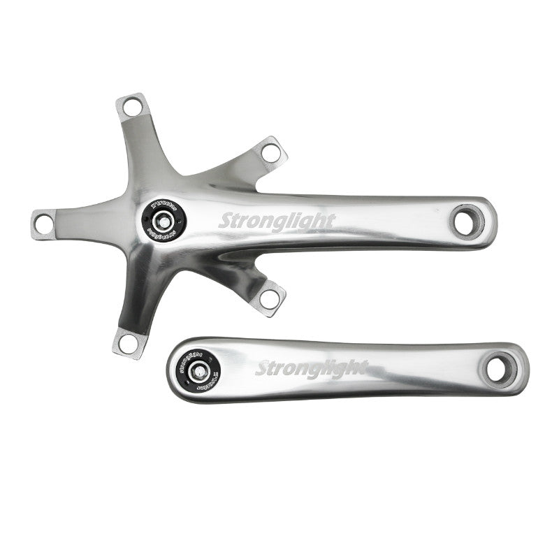 Manivelle Droite + Gauche Stronglight Track 2000 Piste - Fixie L 165 mm Pour Plateau 144