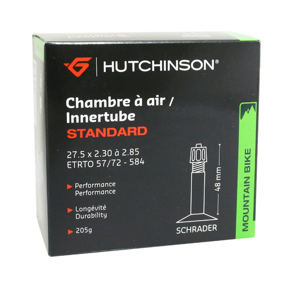 Chambre A Air Vélo 27.5 X 2.30-2.85 Hutchinson Valve Standard 48 mm 205G