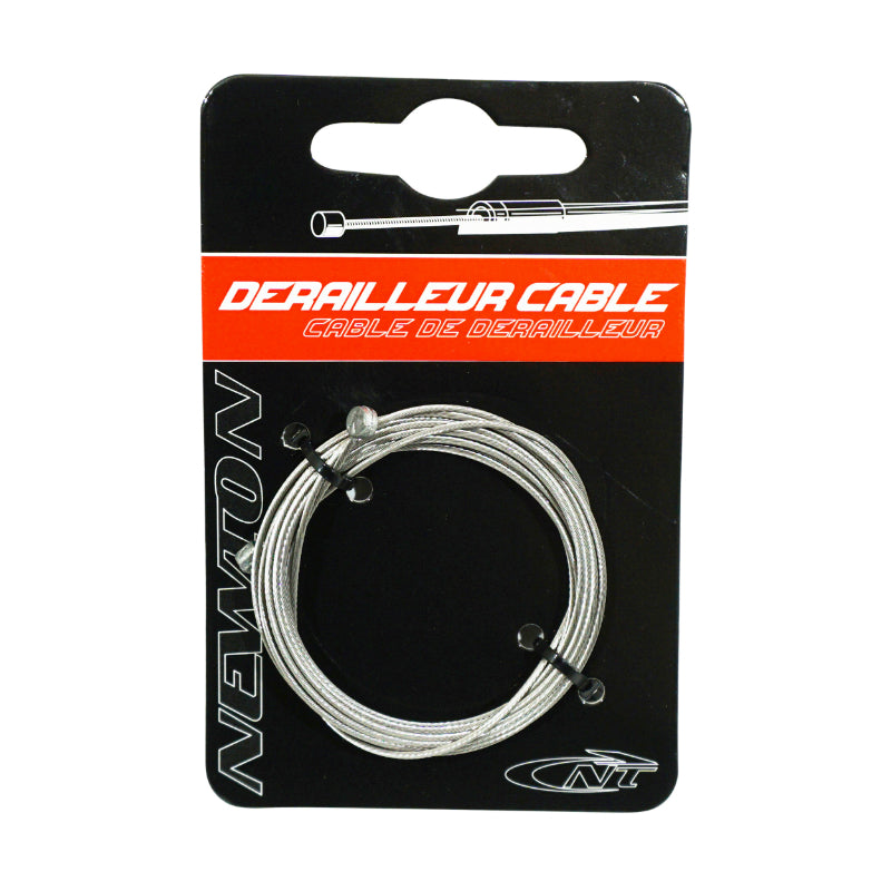 Câble De Dérailleur Newton INOX Renforcé Pour Shimano Et Adaptable 1,2 mm Long 2,00 M (Boite De 25)