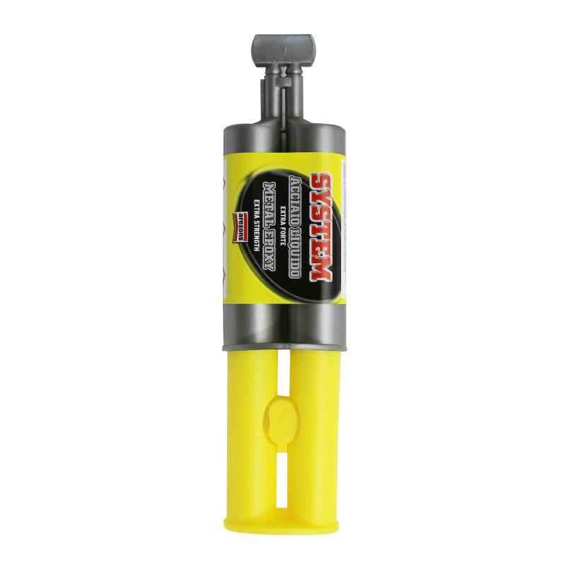 Epoxy-Colle Arexons System Acier Ultra-Resistant 200Kg-Cm2 (Seringue 25 Ml Sous Blister)