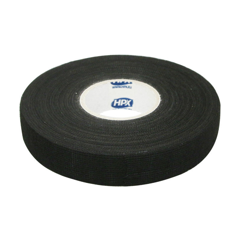 Ruban Adhesif Hpx Textile Protecteur Noir 19 mm X 25M