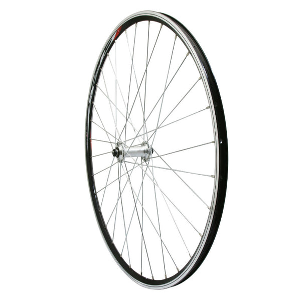 Roue Route Patin Blocage 700 Elan Cfx Noir Avant Moyeu Miche Alu 32 Rayons Galva Jante 13C
