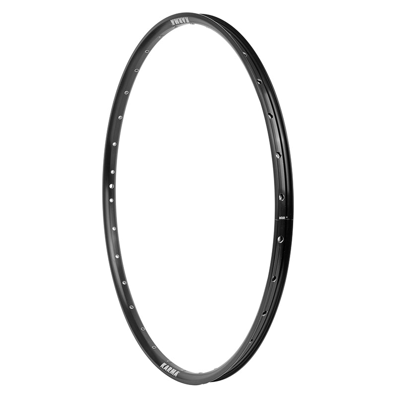 Jante VTT 27.5" Karma Disque Noir 32T. Double Paroi Avec Oeillets Profil 17 mm - 584X21C