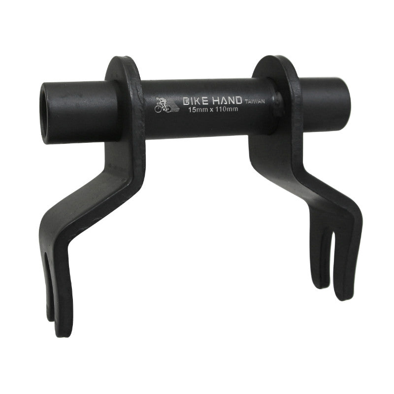 Adaptateur Pied Montage -Porte Vélo Roue Avant Newton Store (Pour Passer Blocage Rapide En Axe De 15X110)