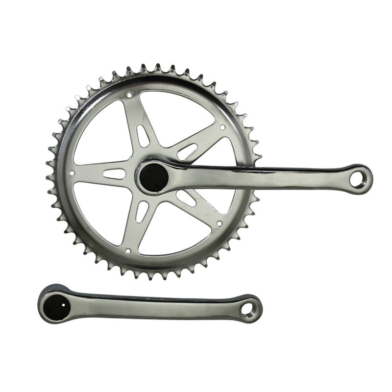 Pédalier City P2R Manivelles Acier 170 mm Plateau 46D. Chaîne 2.38 (3-32")