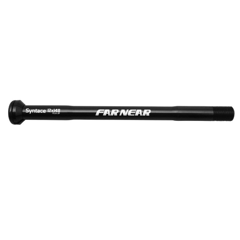 Axe Traversant - Blocage Roue Boost Arrière Switch Filetage M12 X 1.0 mm Syntace Pour 12 X 148 Noir (165 mm Hors Butee Dont Filetage 17 mm)
