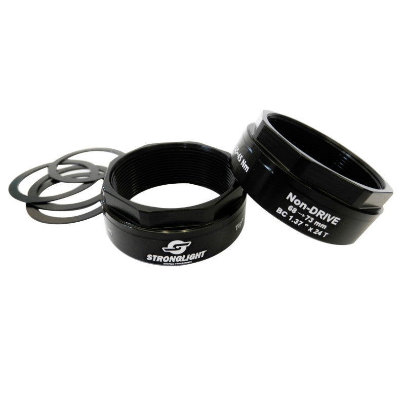 Adaptateur Cuvette Intégré Stronglight Pour Passer De Bb30 (42 mm) En Filetage Anglais - Bsc - 1,37X24